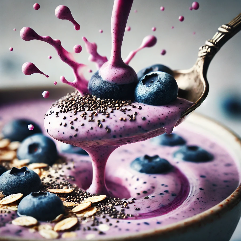 Smoothie Bowl aux fruits rouges